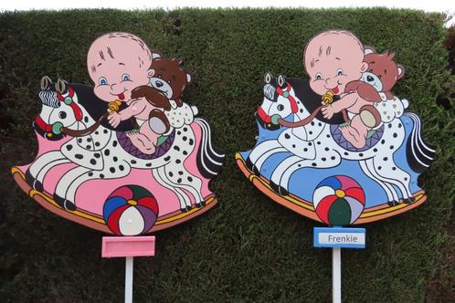Baby geboren! Welkomstfeest! Prachtig geboortebord of, Kinderen en Baby's, Kraamcadeaus en Geboorteborden, Nieuw, Geboortebord