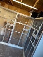 Aluminium volière, Dieren en Toebehoren, Ophalen, Zo goed als nieuw, Aluminium, Volière
