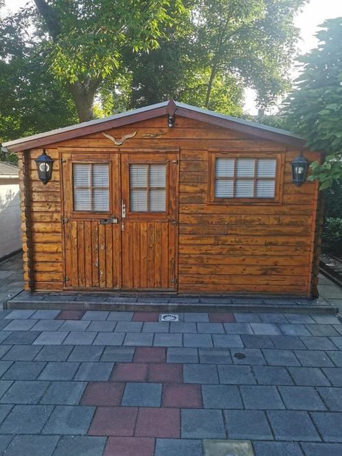Te koop tuinhuisje / blokhut Universo CA 2865, Tuin en Terras, Tuinhuizen, Zo goed als nieuw, Blokhut, Hout, 250 tot 500 cm, 200 tot 400 cm