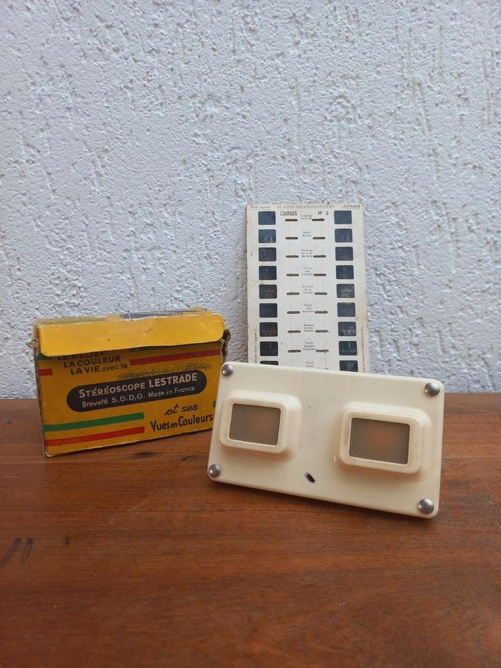 Stéréoscope Lestrade. Vintage. Jaren 50, Verzamelen, Retro, Huis en Inrichting, Ophalen of Verzenden
