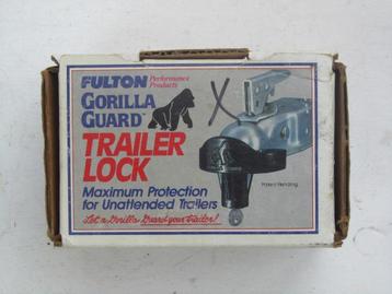 Fulton Gorilla Guard 2" Trailer Coupler Lock 350054