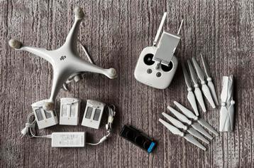 Phantom 4 Pro – 3 accu’s, ND‑filters, poot kapot beschikbaar voor biedingen