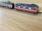 modelspoor Lima Swiss express trein + locomotief Re 4/4, Hobby en Vrije tijd, Modeltreinen | H0, Overige merken, Gelijkstroom of Wisselstroom