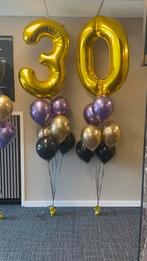 Helium ballonnen set - 30 jaar, Ophalen of Verzenden, Nieuw, Versiering, Verjaardag