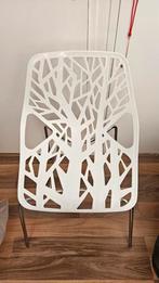3 stuks Forest replica stoelen, Ophalen, Kunststof, Gebruikt, Wit