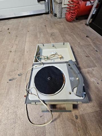 Elac draagbare platenspeler jaren 60 beschikbaar voor biedingen