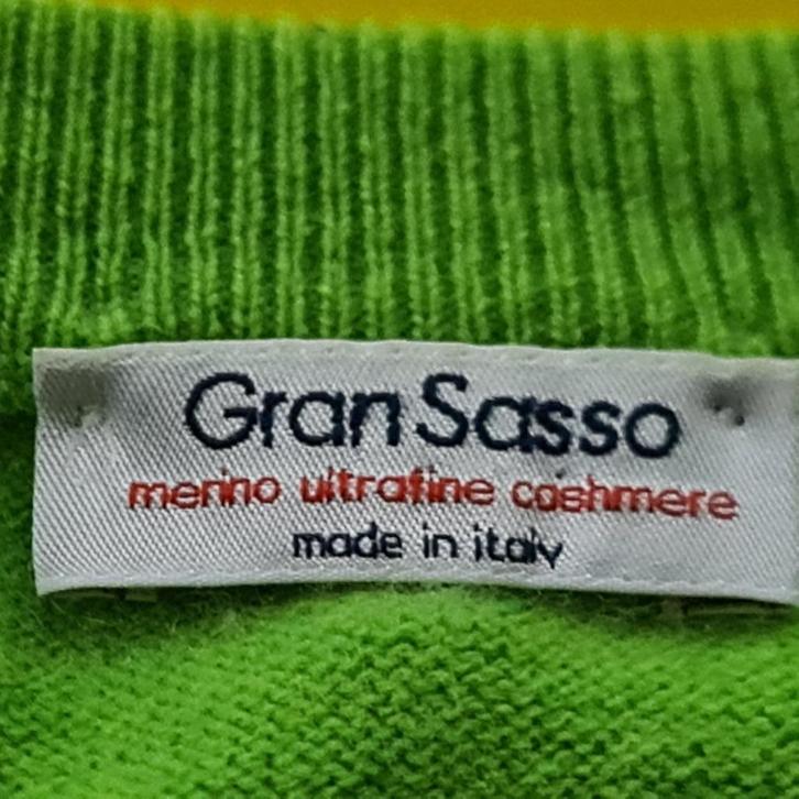 Gran Sasso trui met groene kleur maat  L  54, Kleding | Heren, Truien en Vesten, Nieuw, Maat 52/54 (L), Groen, Verzenden