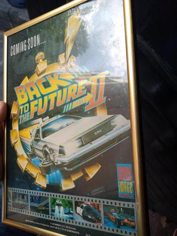back to the future gaming.poster uit 1994 beschikbaar voor biedingen