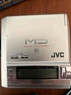 JVC Minidisc opnameapparaat en speler met toebehoren, Audio, Tv en Foto, Walkmans, Discmans en Minidiscspelers, Discman, Ophalen of Verzenden