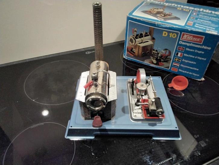 Stoommachine Wilesco D10 in de orginele doos, Hobby en Vrije tijd, Modelbouw | Overige, Zo goed als nieuw, Groter dan 1:32, Ophalen of Verzenden