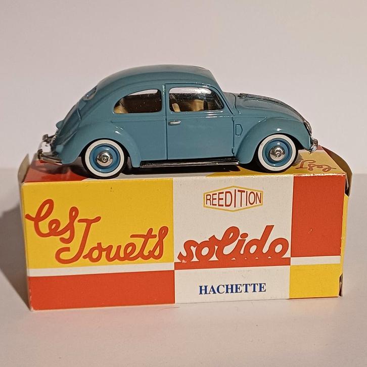 Solido Volkswagen Kever - Les Jouets Solido Hachette, Hobby en Vrije tijd, Modelauto's | 1:43, Auto, Solido, Ophalen of Verzenden