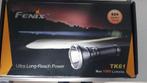 Fenix zaklamp TK61, Ophalen of Verzenden, Zo goed als nieuw, Batterij
