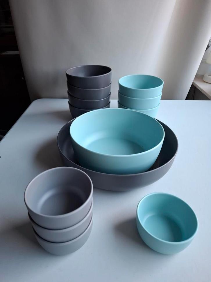 Royal VKB buitenservies van AH, Huis en Inrichting, Keuken | Keukenbenodigdheden, Zo goed als nieuw, Ophalen of Verzenden