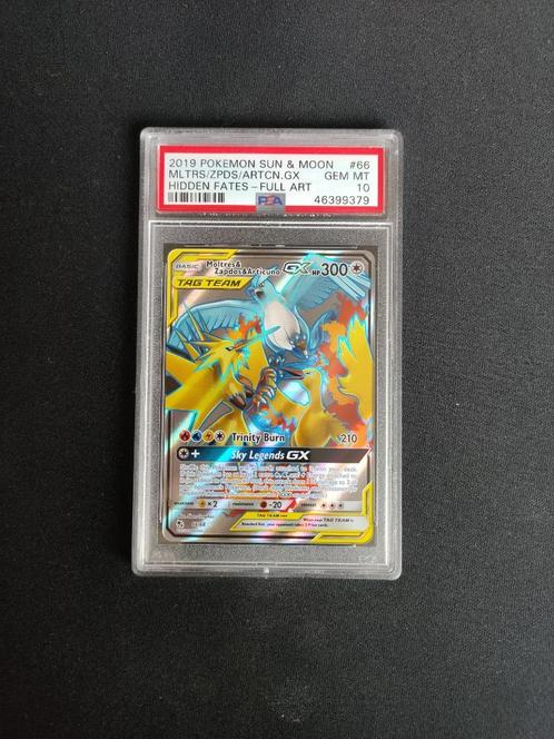 Moltres & Zapdos & Articuno GX #66, Hobby en Vrije tijd, Verzamelkaartspellen | Pokémon, Nieuw, Losse kaart, Ophalen of Verzenden