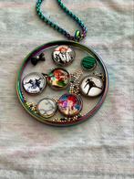 *Uniek!* Ketting+lockethanger+ Pippi Langkous floaters…, Sieraden, Tassen en Uiterlijk, Overige kleuren, Nieuw, Ophalen of Verzenden