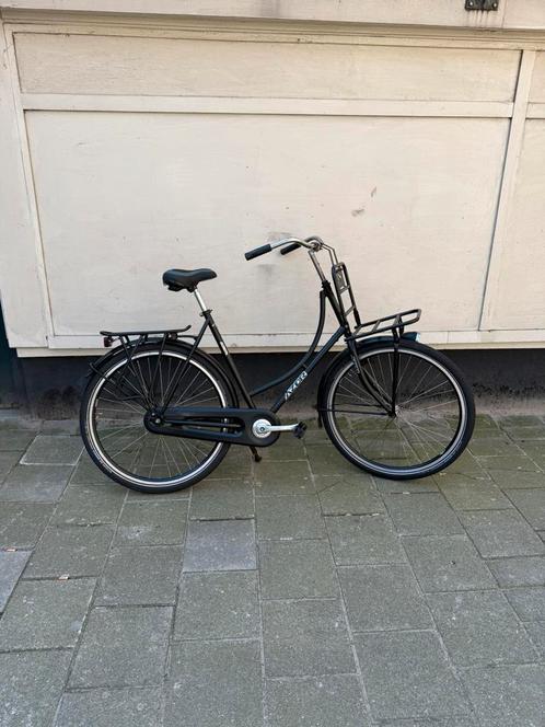 Azor omafiets 57cm (hoog frame), Fietsen en Brommers, Fietsen | Dames | Damesfietsen, Gebruikt, Overige merken, Versnellingen