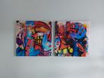 Mooie schilderijen plexiglas 75x75 cm, Ophalen