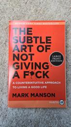The subtle art of not giving a f*ck, Ophalen of Verzenden, Gelezen, Mark Manson