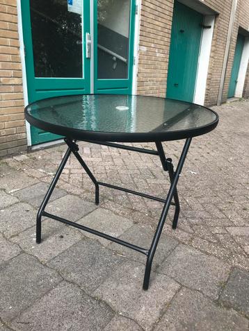 Ronde Tuintafel - Inklapbaar beschikbaar voor biedingen