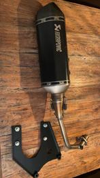 Akrapovic uitlaat + JM Tuning voorbocht + ophanging, Ophalen, Gebruikt, Uitlaat, Piaggio