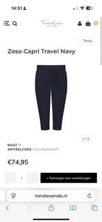 Nieuwe Zoso Capri Broek - Travel Kwaliteit, Ophalen of Verzenden, Nieuw, Driekwart
