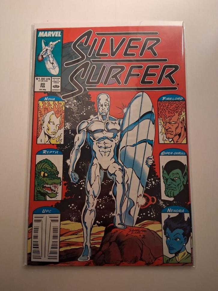 Silver surfer Vol.3 #20, Boeken, Strips | Comics, Zo goed als nieuw, Eén comic, Amerika, Ophalen of Verzenden