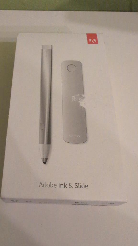 Adobe Ink & Slide - Precisie Tekenen, Computers en Software, Tekentablets, Gebruikt, Draadloos, Multi-touch, Ophalen of Verzenden