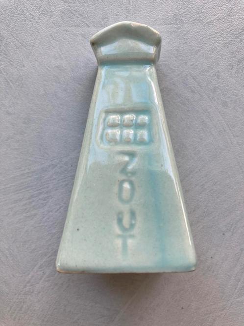 Zoutvat Vaatje Kegel Zoutvaatje Zoutkegel, Antiek en Kunst, Curiosa en Brocante, Verzenden