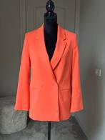 Blazer oversized van H&M kleur koraal oranje maat XS Nieuw!, H&M, Nieuw, Oranje, Ophalen of Verzenden