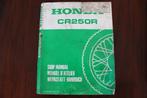 HONDA CR250R 1985 shop manual CR 250 R werkstatt handbuch, Honda