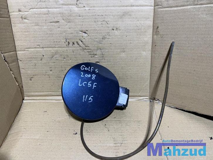 VW GOLF 5 blauw LC5F tankklep 2003-2009, Auto-onderdelen, Carrosserie en Plaatwerk, Deur, Volkswagen, Gebruikt, Ophalen of Verzenden