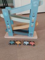 Little Dutch Racebaan met Auto's, Ophalen, Zo goed als nieuw, Rij- of Hobbelspeelgoed