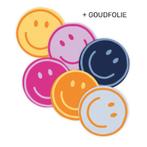 Sluitstickers smiley 6 varianten per 6 stickers, Hobby en Vrije tijd, Stickers en Plaatjes, Ophalen of Verzenden, Zo goed als nieuw