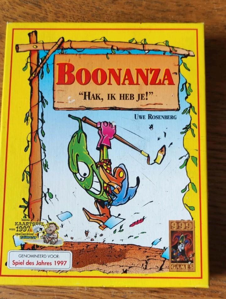 Boonanza - 999 Games l Kaartspel l 12+, Hobby en Vrije tijd, Gezelschapsspellen | Kaartspellen, Zo goed als nieuw, Ophalen of Verzenden