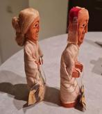 2 Toraja (Indonesië) beeldjes van hout, Ophalen of Verzenden, Zo goed als nieuw