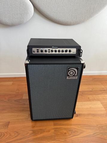 Ampeg  PF800 Basversterker,  SVT-112 AV Speakerkast. beschikbaar voor biedingen