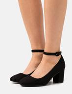 Zwarte Anna Field Pumps met Enkelbandje, Zwart, Nieuw, Ophalen of Verzenden, Pumps
