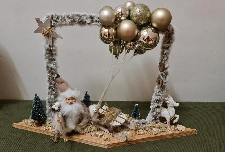 Mooi kerstcadeau, herbruikbare kerstdecoratie!, Diversen, Kerst, Zo goed als nieuw, Ophalen