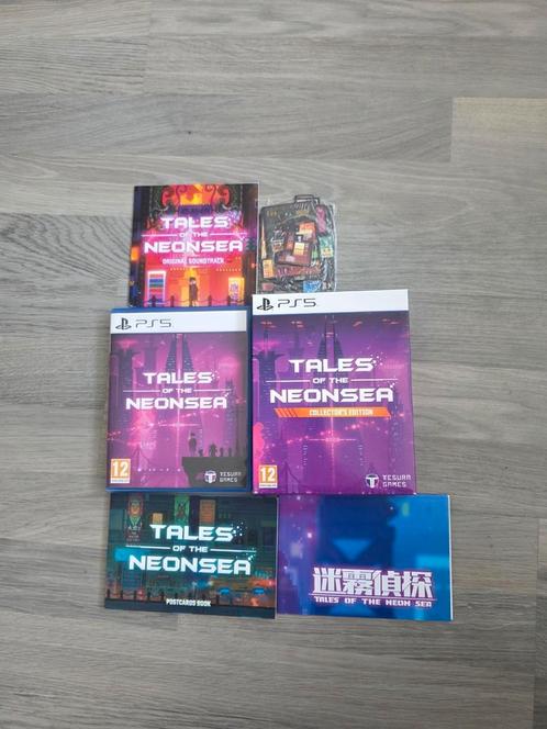 Tales of Neon Sea Collector's Edition voor Playstation 5, Spelcomputers en Games, Games | Sony PlayStation 5, Zo goed als nieuw