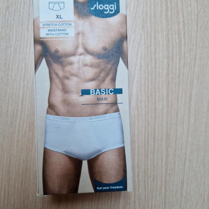 Sloggi Basic Maxi Slip - Wit - XL, Kleding | Heren, Ondergoed, Slip, Wit, Ophalen of Verzenden