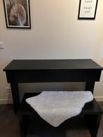 Make-uptafel met bankje & kleedje – 120 cm breed, Ophalen, Zo goed als nieuw, 50 tot 100 cm