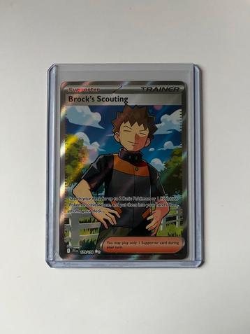 Brock's Scouting #179 - Pokémonkaart beschikbaar voor biedingen
