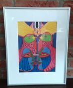 Corneille kalenderblad ingelijst, volgnr 20, Antiek en Kunst, Ophalen of Verzenden