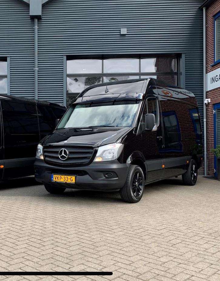 Mercedes-Benz Sprinter 2.1 CDI 120KW 2015 Zwart, Auto's, Bestelauto's, Bedrijf, Mercedes-Benz, Diesel, Geïmporteerd, Zwart, Ophalen