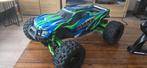 Traxxas Maxx Green Edition - TRXXS, Hobby en Vrije tijd, Elektro, Gebruikt, Auto offroad, Ophalen of Verzenden