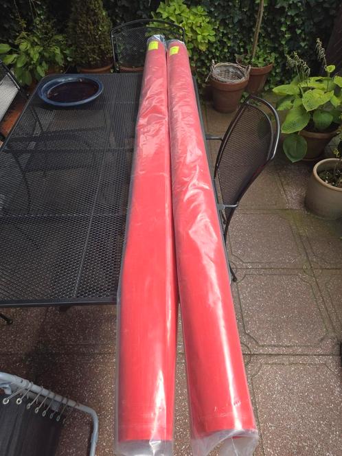 Tibelly acryldoek zonweringdoek NIEUW 0020 uni rood, Tuin en Terras, Zonneschermen, Nieuw, Knikarmscherm, 150 tot 300 cm, 250 cm tot 450 cm