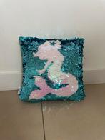 Sierkussen, met pailletten, zeemeermin, Kinderen en Baby's, Kinderkamer | Inrichting en Decoratie, Ophalen of Verzenden, Gebruikt