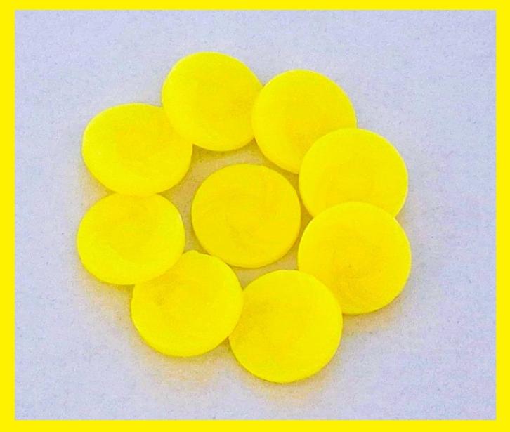 Heerlijke Vanille waxmelts - set 9 stuks, Huis en Inrichting, Woonaccessoires | Kandelaars en Kaarsen, Nieuw, Minder dan 25 cm