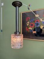 Hanglamp, Art Deco, Amsterdamse school, vintage, jr 50/60, Huis en Inrichting, Lampen | Hanglampen, Ophalen of Verzenden, Zo goed als nieuw