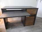 Computermeubel met la en ruimte voor printer, Huis en Inrichting, Kasten | Computermeubels, Overige materialen, 70 tot 120 cm